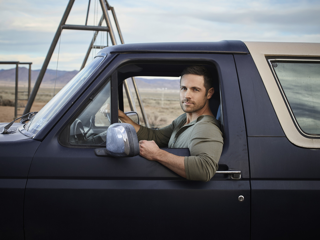 Photo of Dylan Bruce  - car
